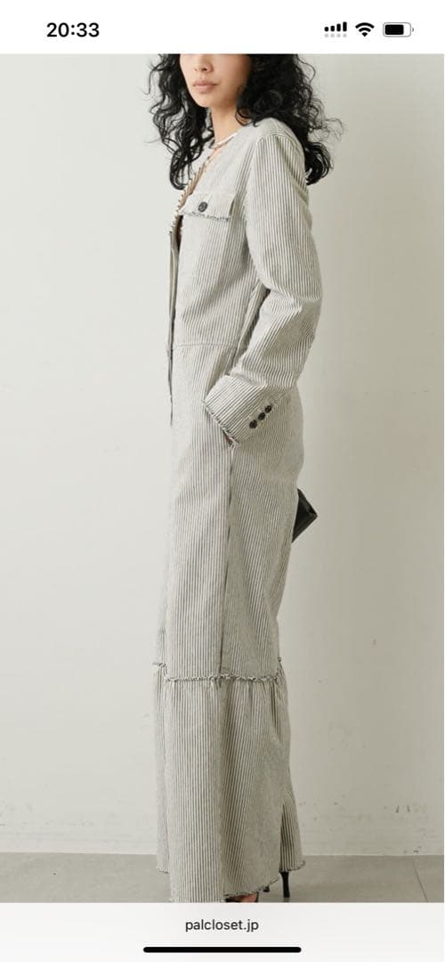 〈Whim Gazette〉 ヒッコリーオールインワン