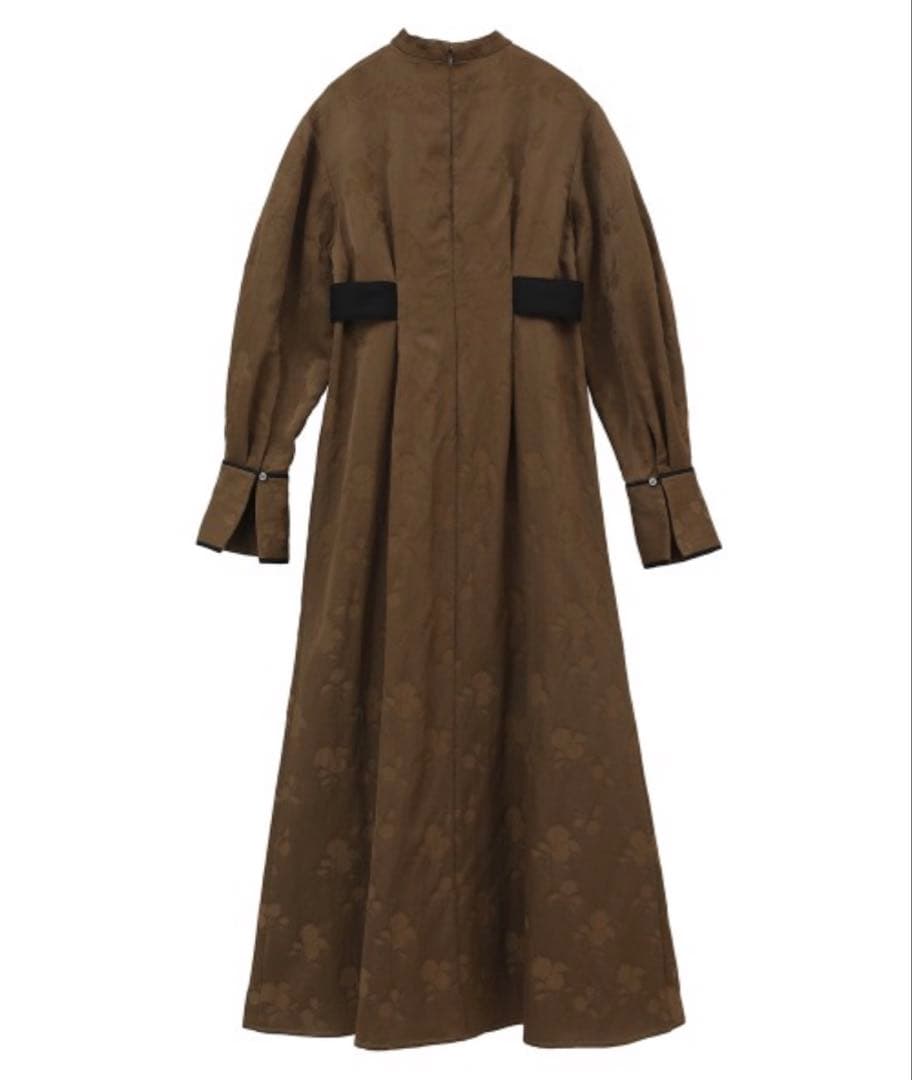 ワンピース CLANE VINTAGE FLOWER SATIN ONEPIECE