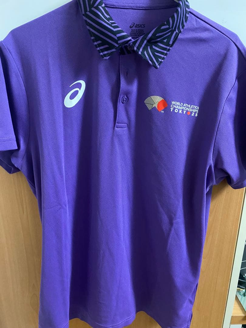 世界陸上ASICSシャツ WORLD ATHLETICS TOKYO 2025