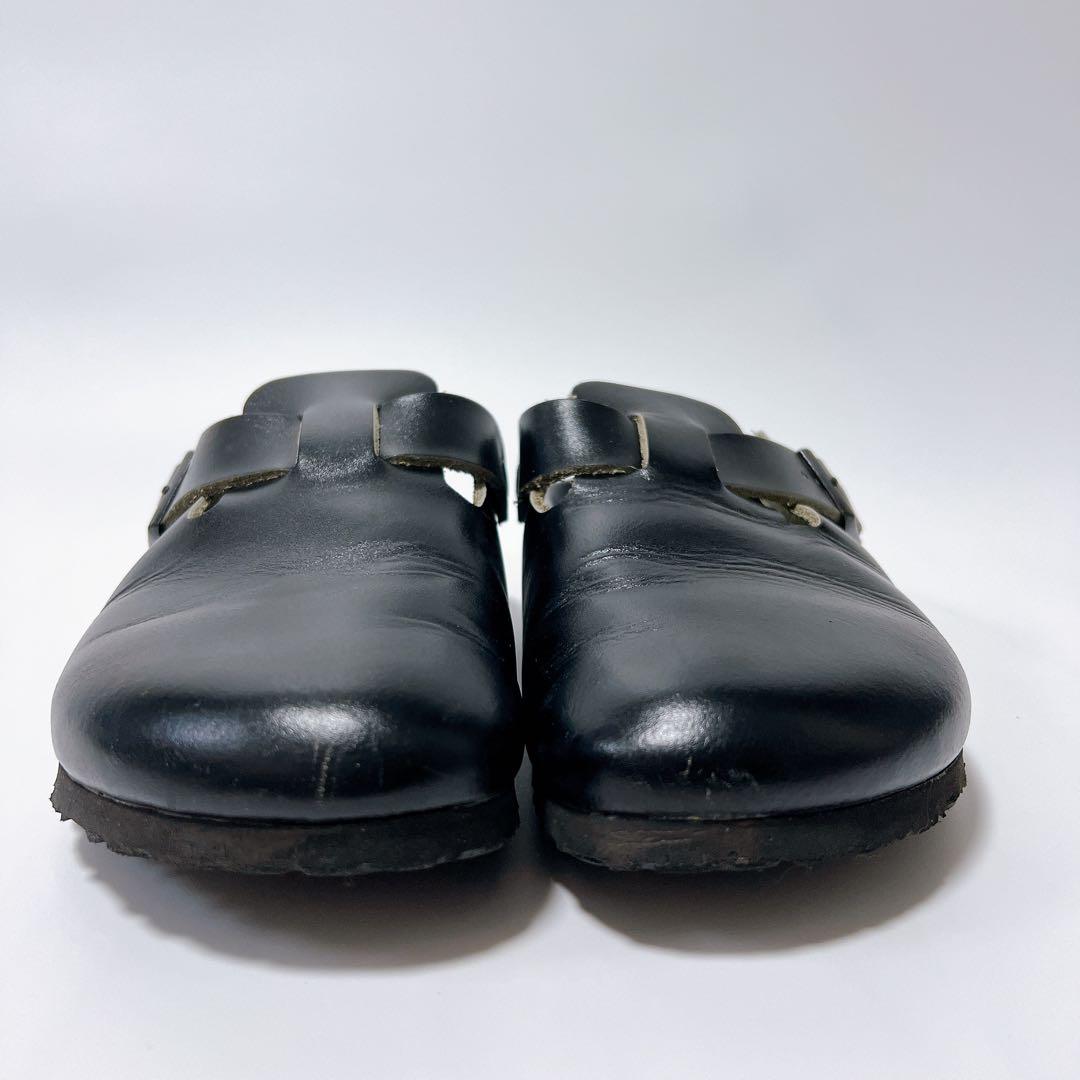 ビルケンシュトック ボストン レザー コンフォートサンダル オールブラック 27