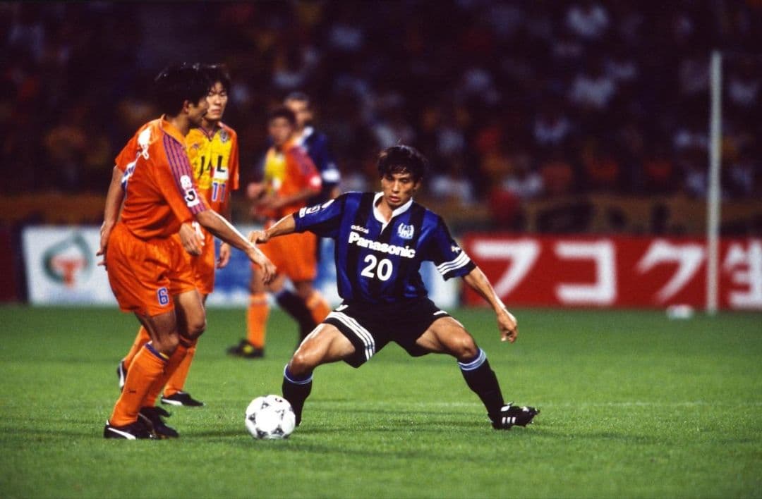 97-98 ガンバ大阪 宮本恒靖選手実使用ユニフォーム 日本代表