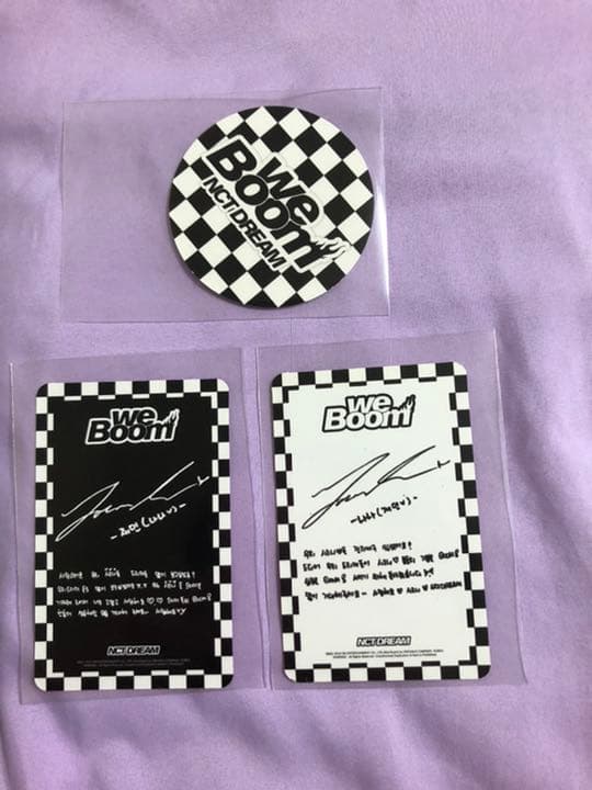 Nct dream boom アルバム　ジェミントレカ付き