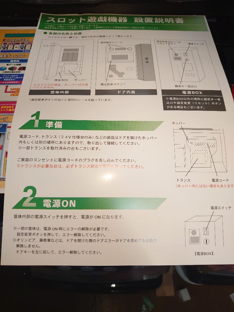 【綺麗な筐体】パチスロ実機・スマスロトロピカーナ（沖ドキDUOのパネルに交換済）