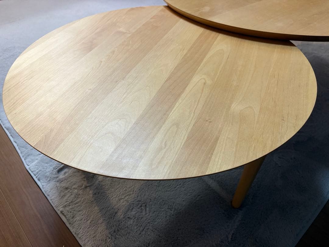 高野木工　バルーン　伸長式　リビングテーブル(ローテーブル)