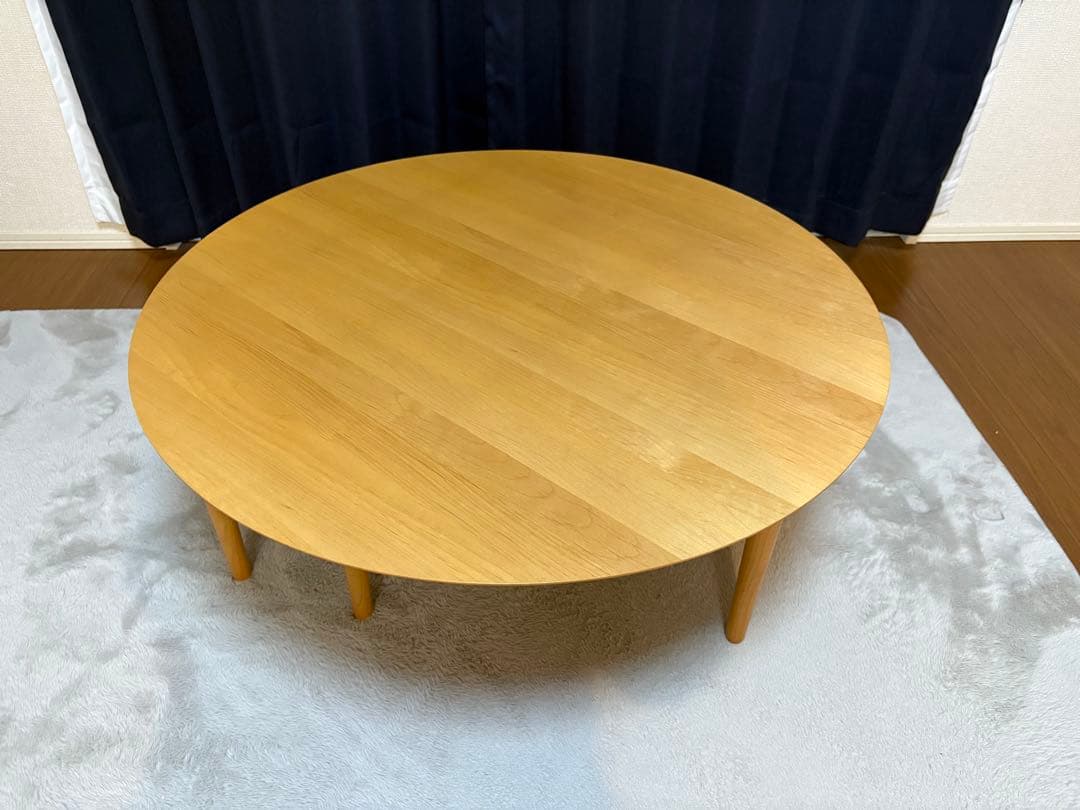 高野木工　バルーン　伸長式　リビングテーブル(ローテーブル)