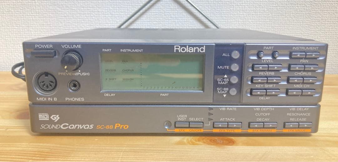 ☆ Roland SoundCanvas SC-88Pro 音源モジュール