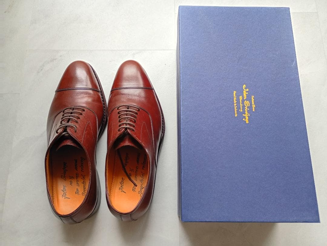 【極美品】ジャランスリウァヤ ストレートチップ 40 ダイナイトソール