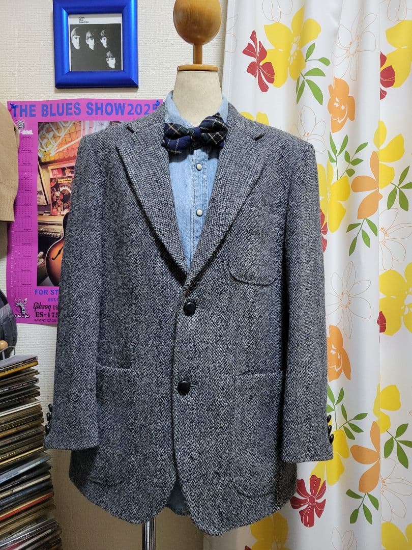 美品♦THE SCOTCH HOUSE ハリスツイードJKT♦M