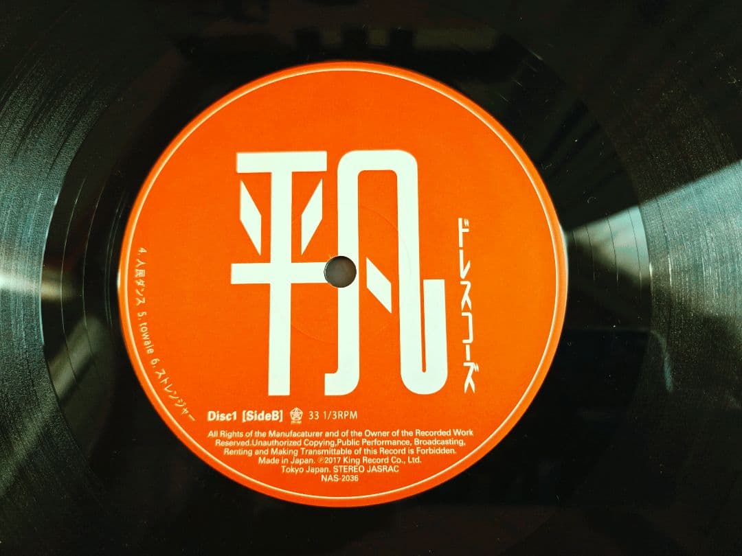 ひ*ん様 サイン入り!帯付き!ドレスコーズ　平凡　インサート付き!アナログ!オマ