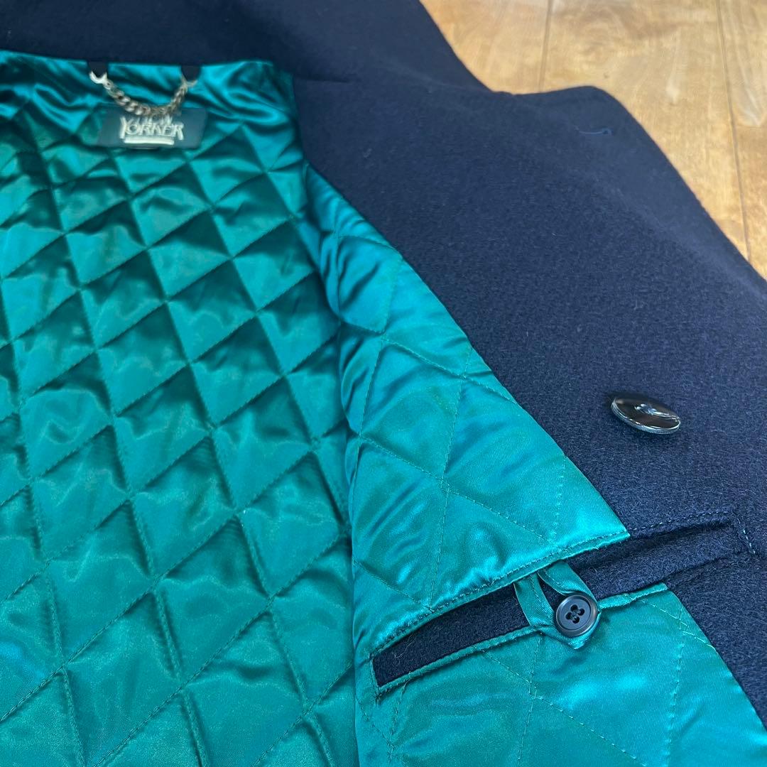 まっく【美品★超レア★ヴィンテージ】ニューヨーカーピーコート キルティング