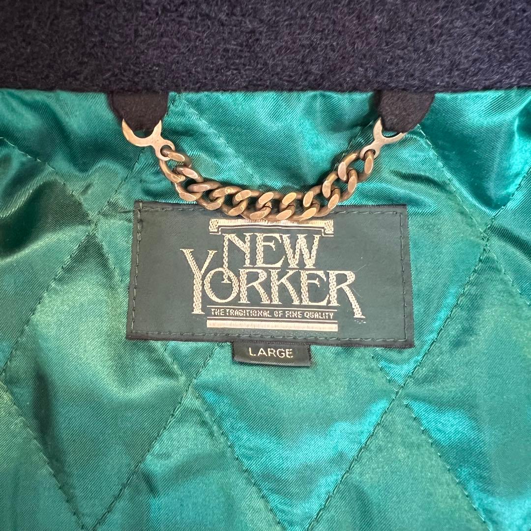 まっく【美品★超レア★ヴィンテージ】ニューヨーカーピーコート キルティング