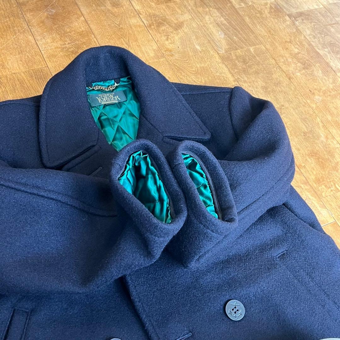 まっく【美品★超レア★ヴィンテージ】ニューヨーカーピーコート キルティング