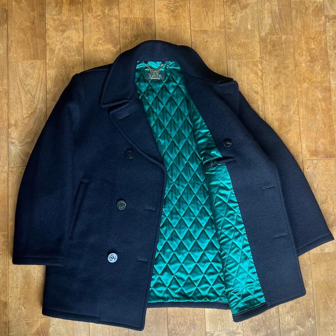 まっく【美品★超レア★ヴィンテージ】ニューヨーカーピーコート キルティング