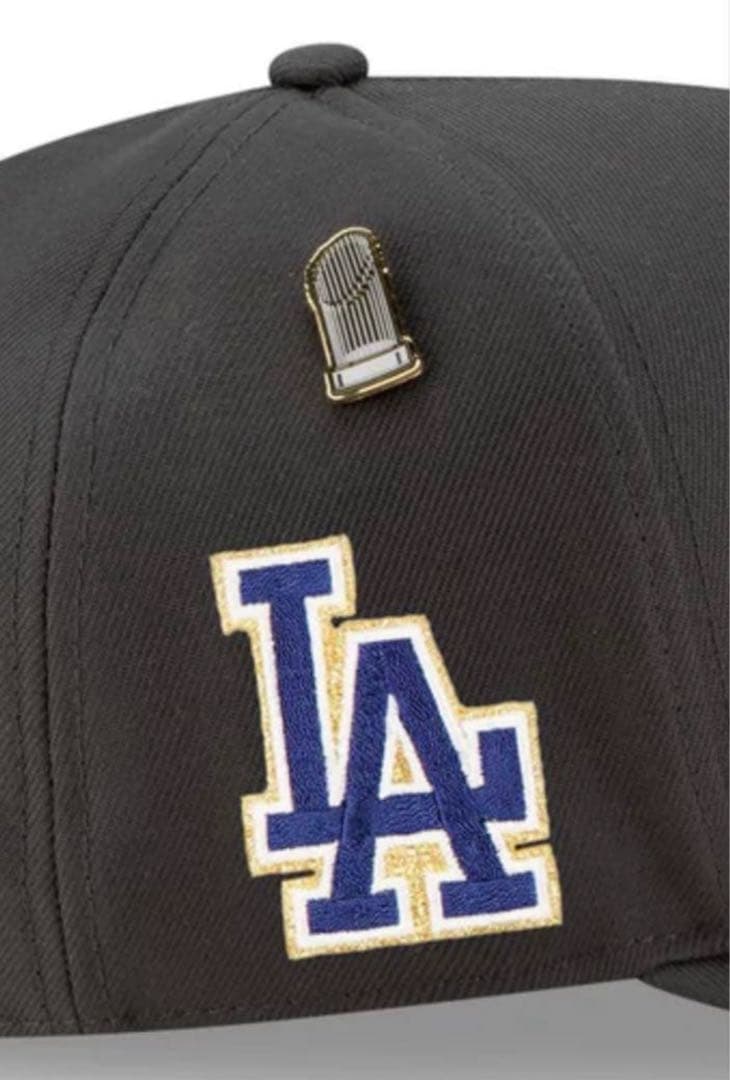 ドジャース　2025 ワールドチャンピオン　パレード　キャップ　選手着用　新品