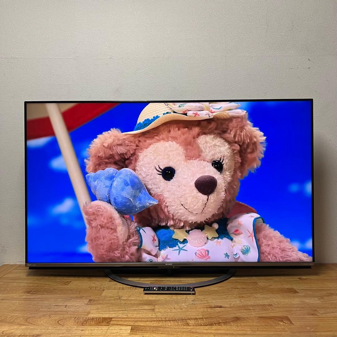 シャープ 60V型 4K液晶テレビ AQUOS LC-60US45 動画アプリ○