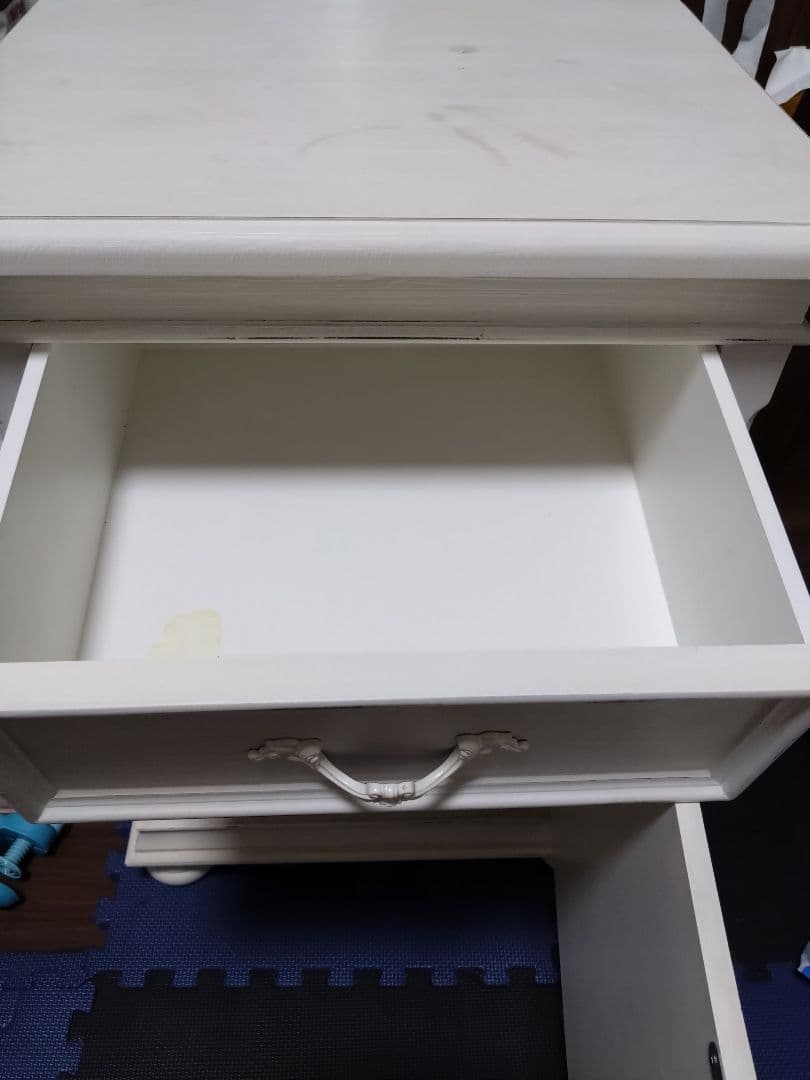 s*e様 クラシック ホワイト チェスト　ロココ調家具　franfran系