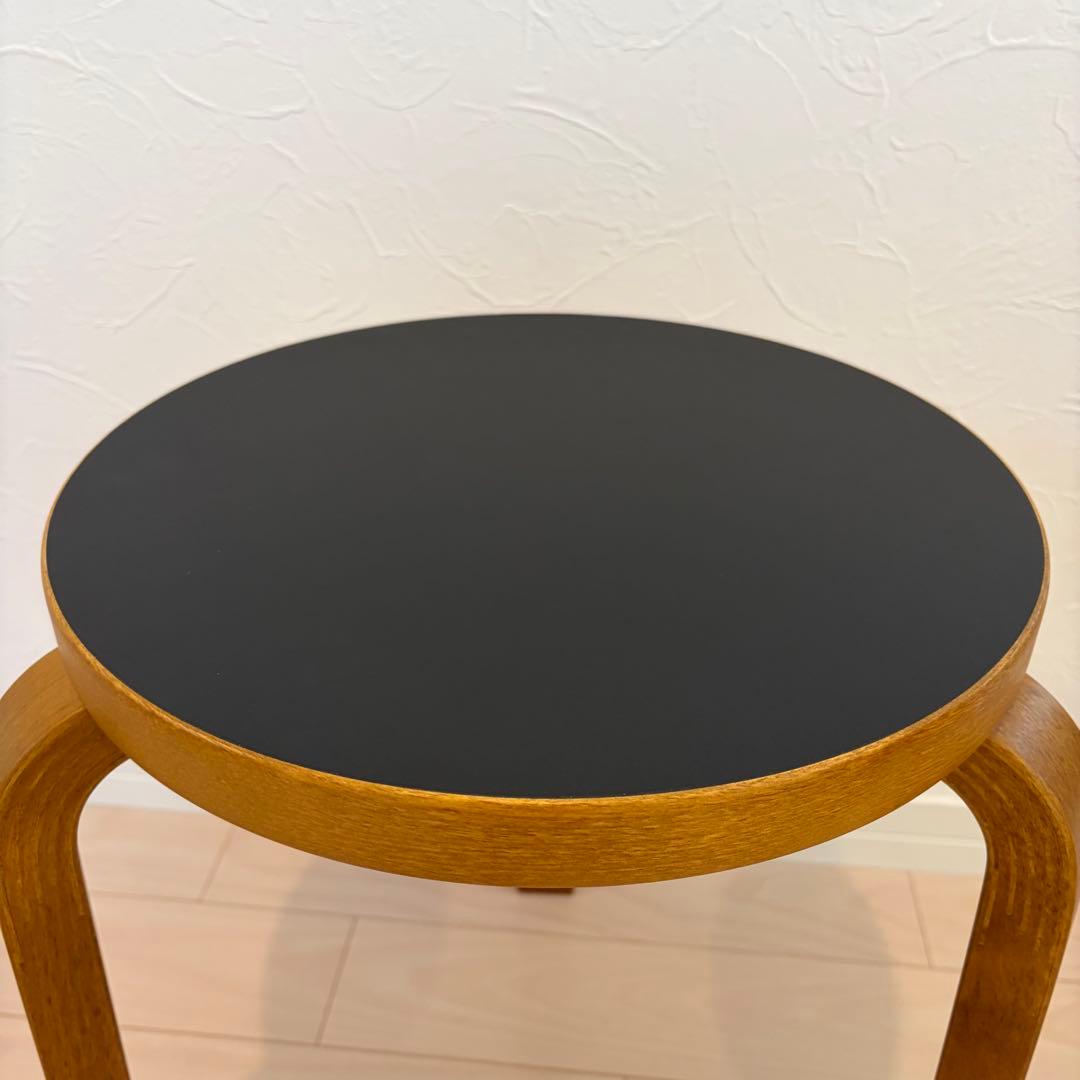 artek 廃盤　アルテック スツール60 ハニー　scope ブラック