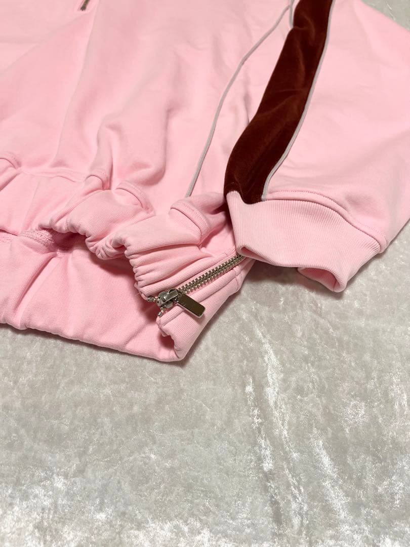 新品　MAISON SPECIAL SideLineHalfZipSweat