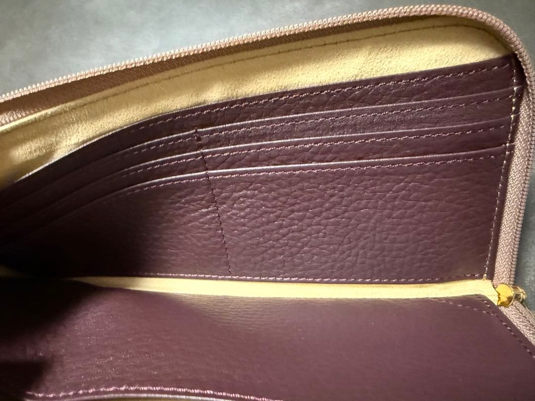 ATAO 長財布 マルチカラー タイル模様