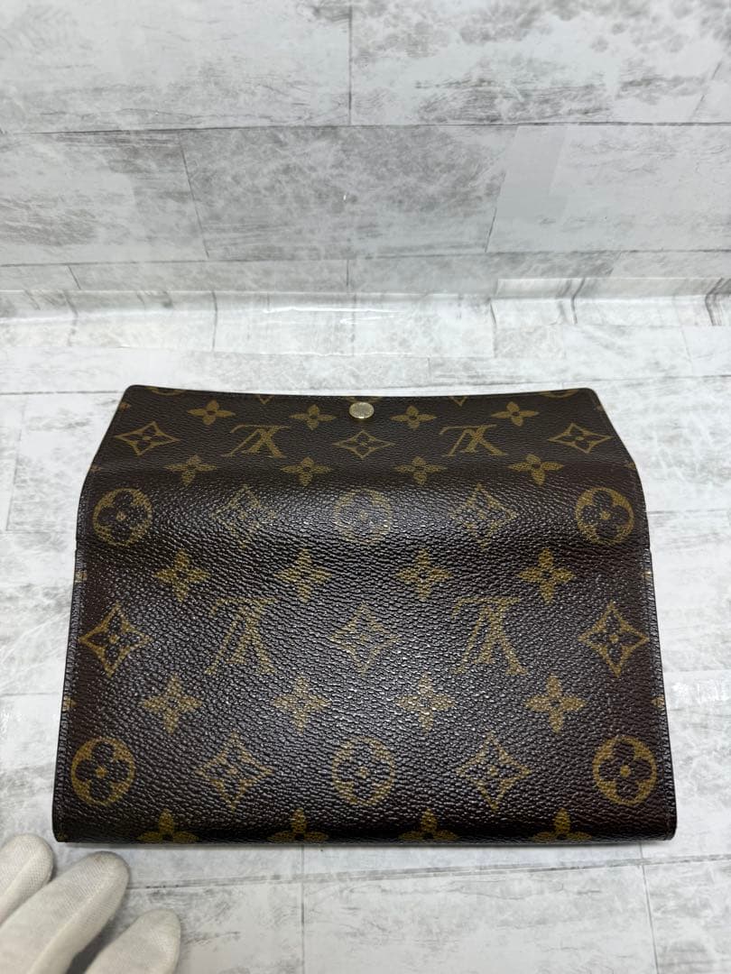 Louis Vuitton モノグラム 二つ折り財布 中古