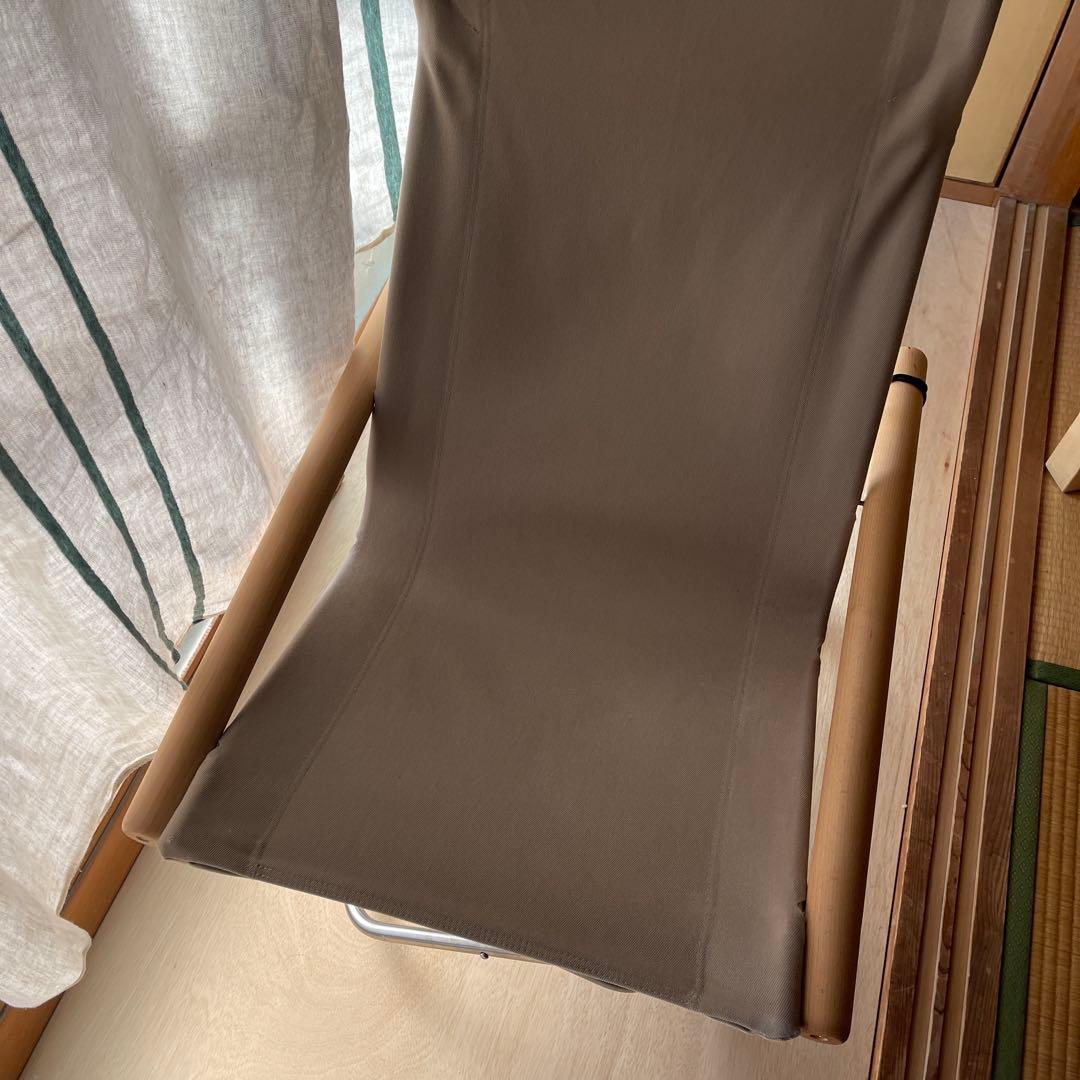 限定　ニーチェアX Oil Finish ぺブルグレー　ロッキング　3年保証あり