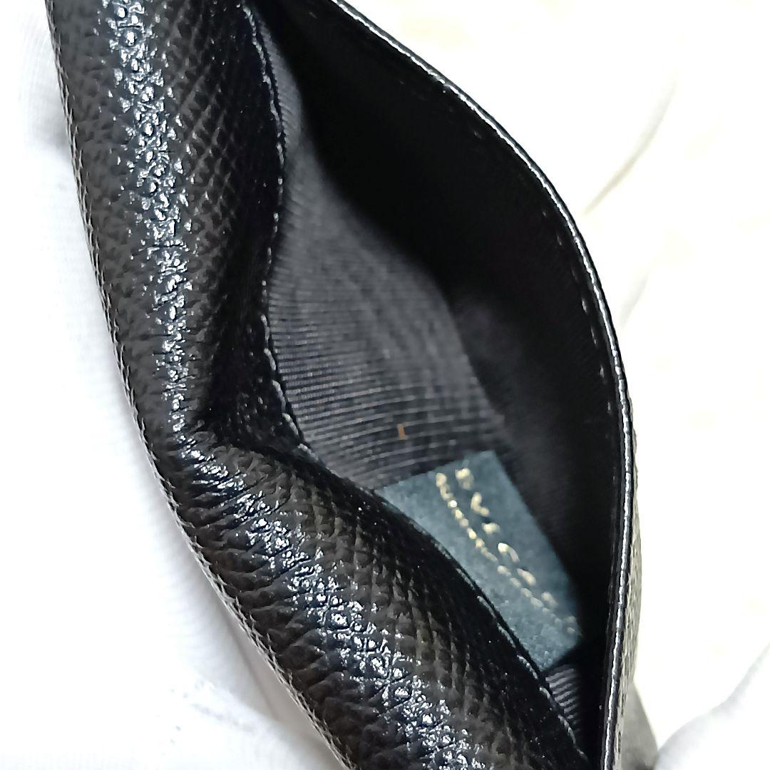 美品　ブルガリ　ケース　小銭入れ　ロゴクリップ　ブラック　レザー　付属品