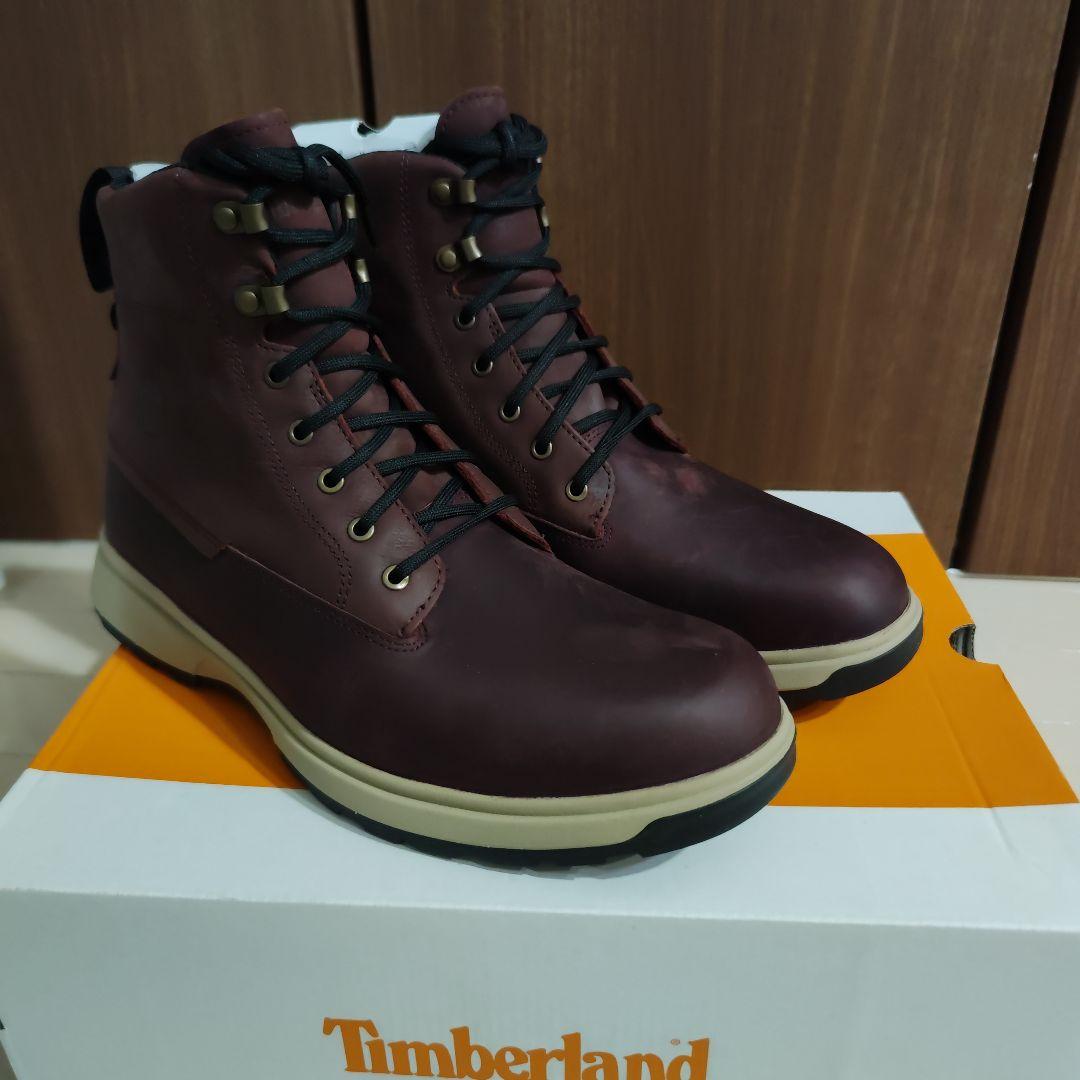co★　Timberland ダークブラウン ハイカットブーツ