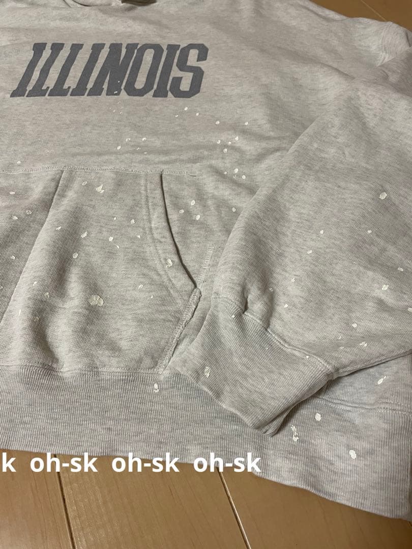 アパルトモン【REMI RELIEF】 PAINTED HOODIE