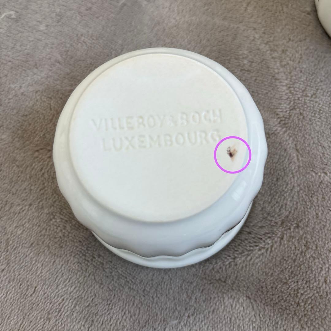 ビレロイ＆ボッホ プチフルール デミタスカップ＆ソーサー／ココット 4セット