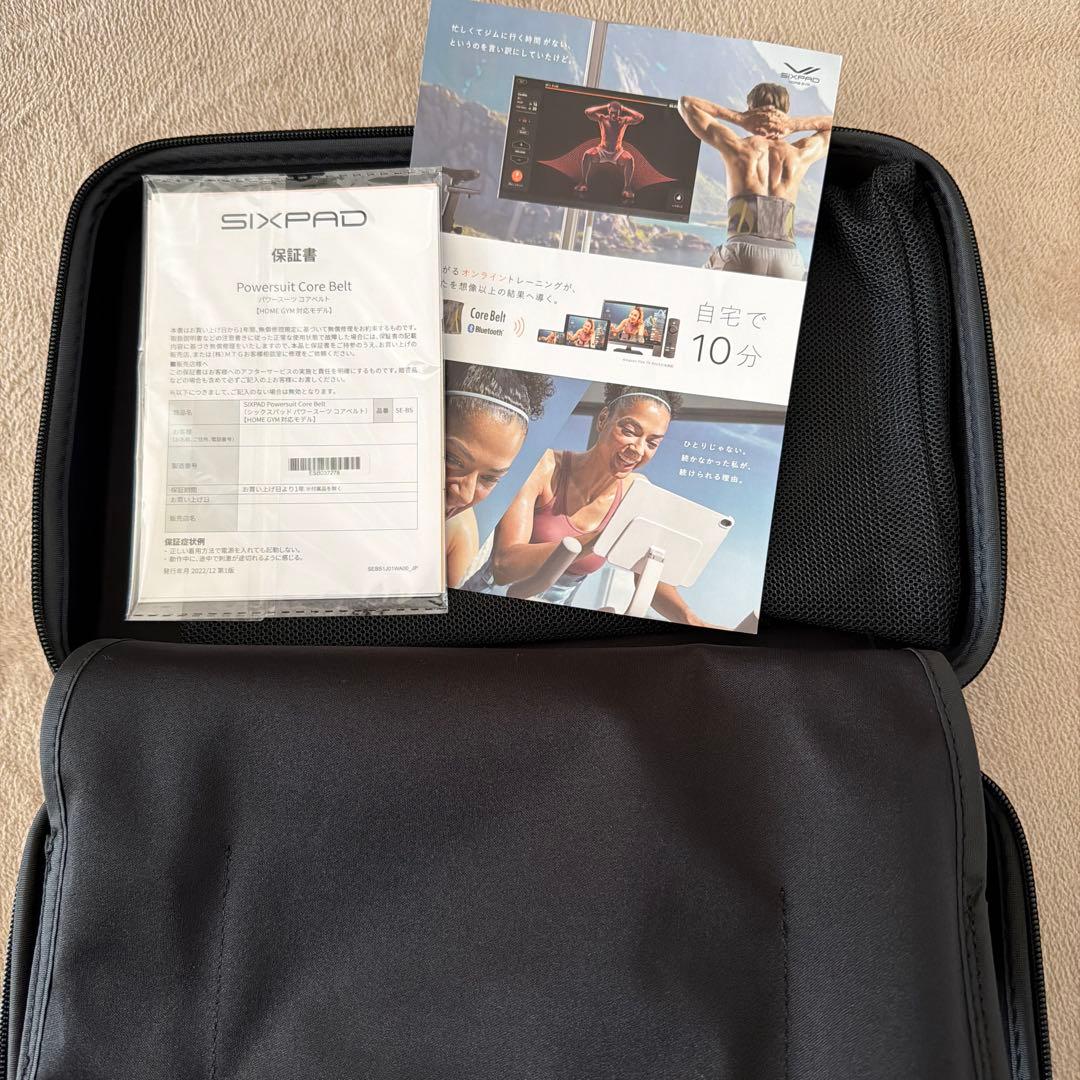 シックスパッド　パワースーツコアベルト　Ｌ&Mサイズ