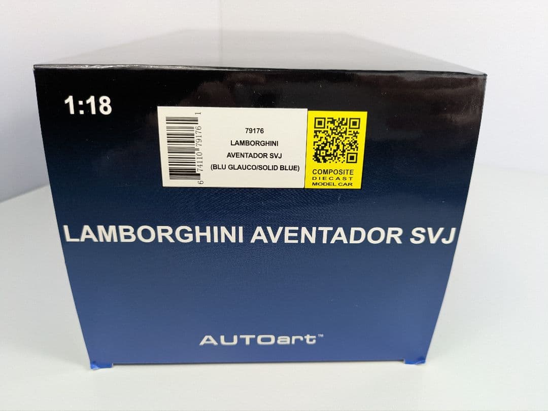 1/18 ミニカー ランボルギーニ アヴェンタドール SVJ オートアート
