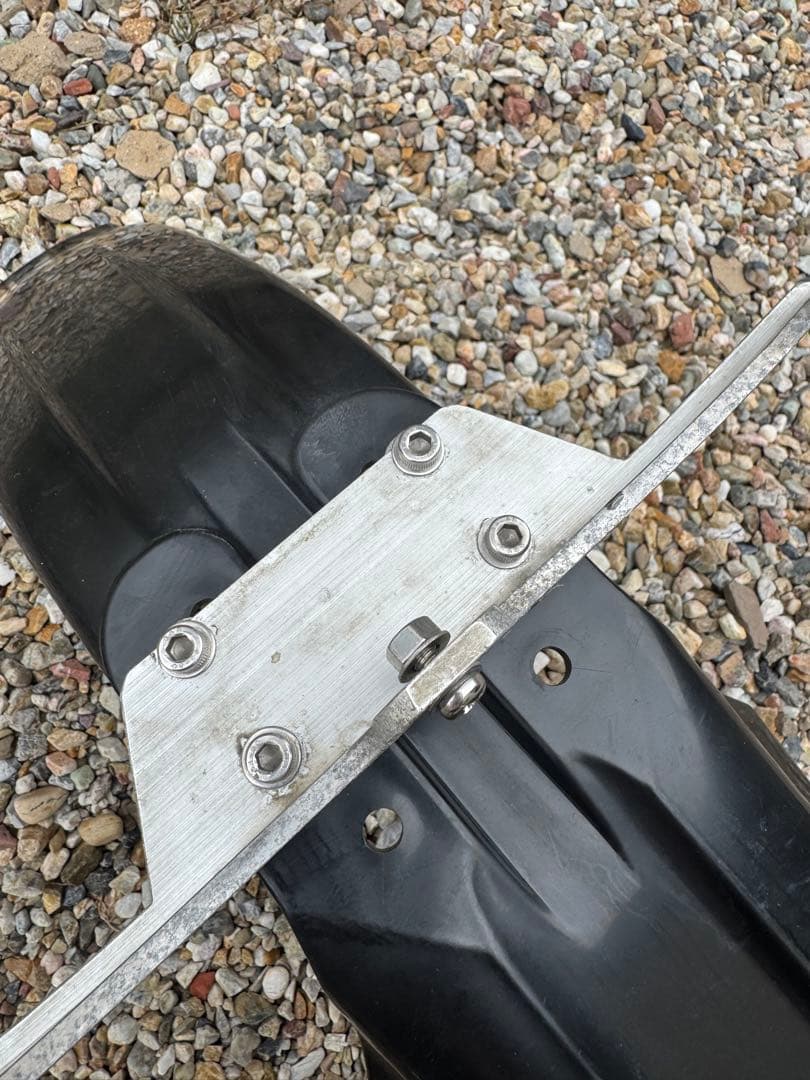 TW200 アップフェンダー 取付金具付き