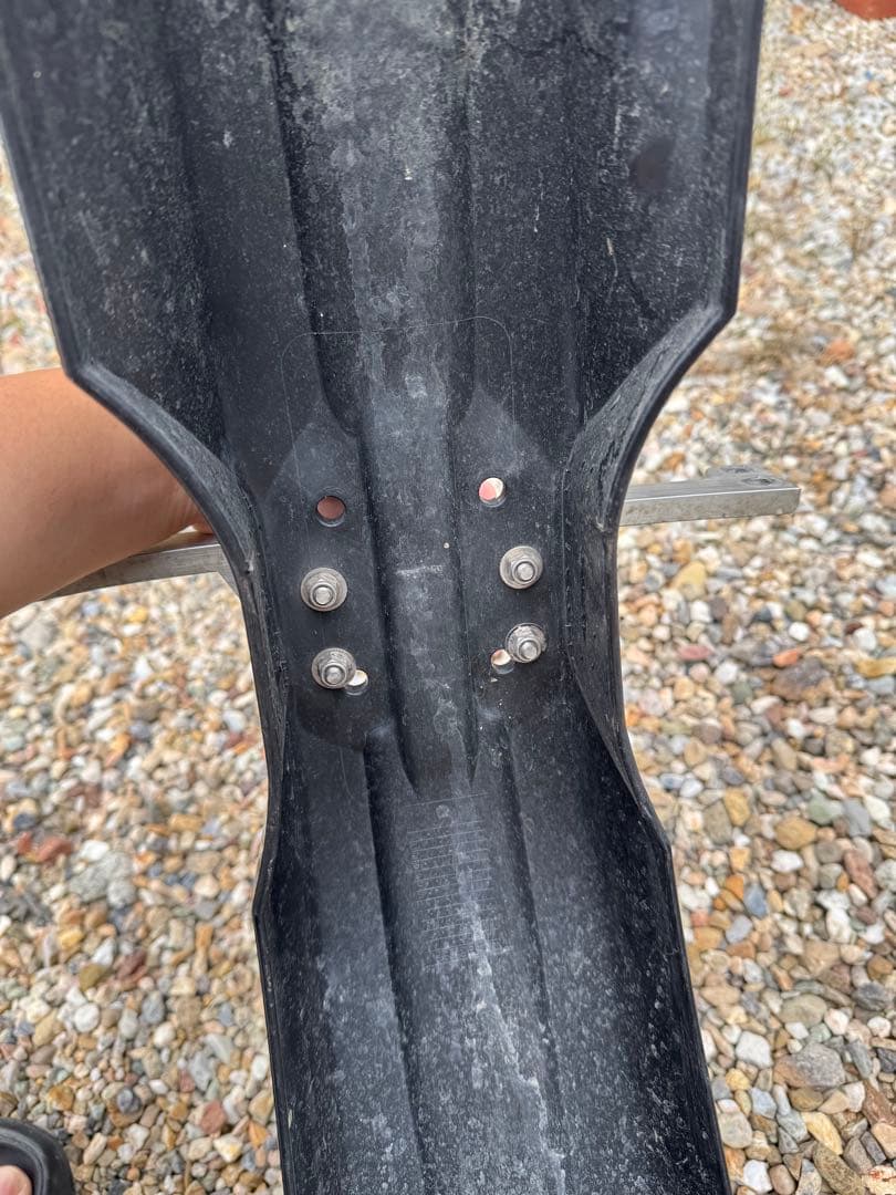 TW200 アップフェンダー 取付金具付き