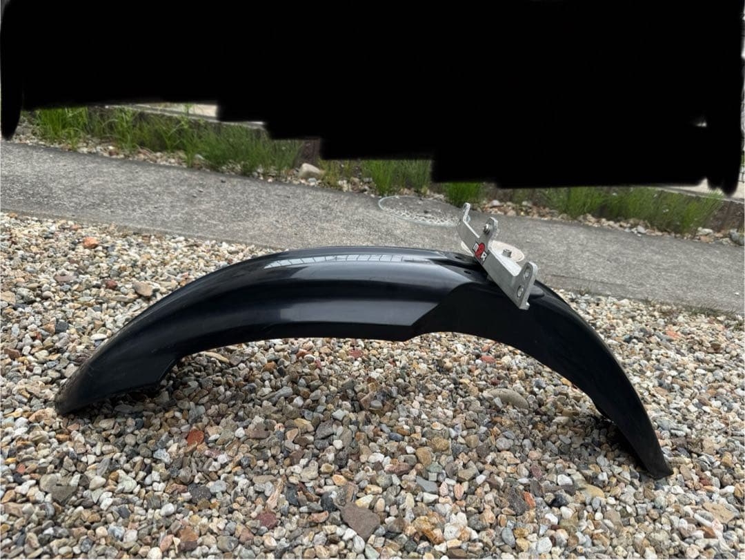 TW200 アップフェンダー 取付金具付き