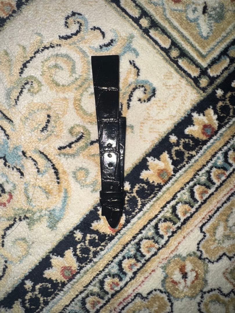 パテックフィリップ皮革バンド ストラップ 純正アリゲータークロコ ワニ