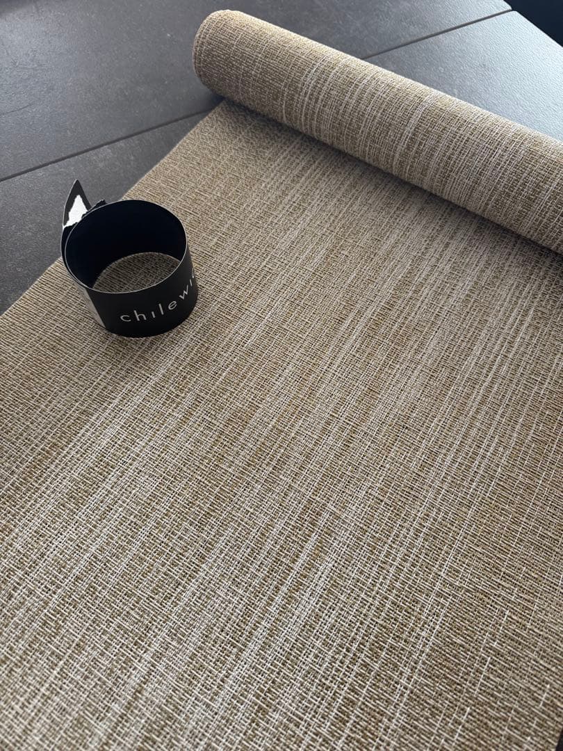 Chilewich チルウィッチ テーブルランナー　ゴールド