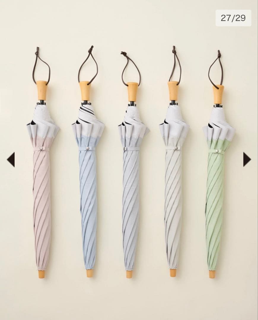 サンバリア100 日傘 折りたたみ 2段折り ピンク