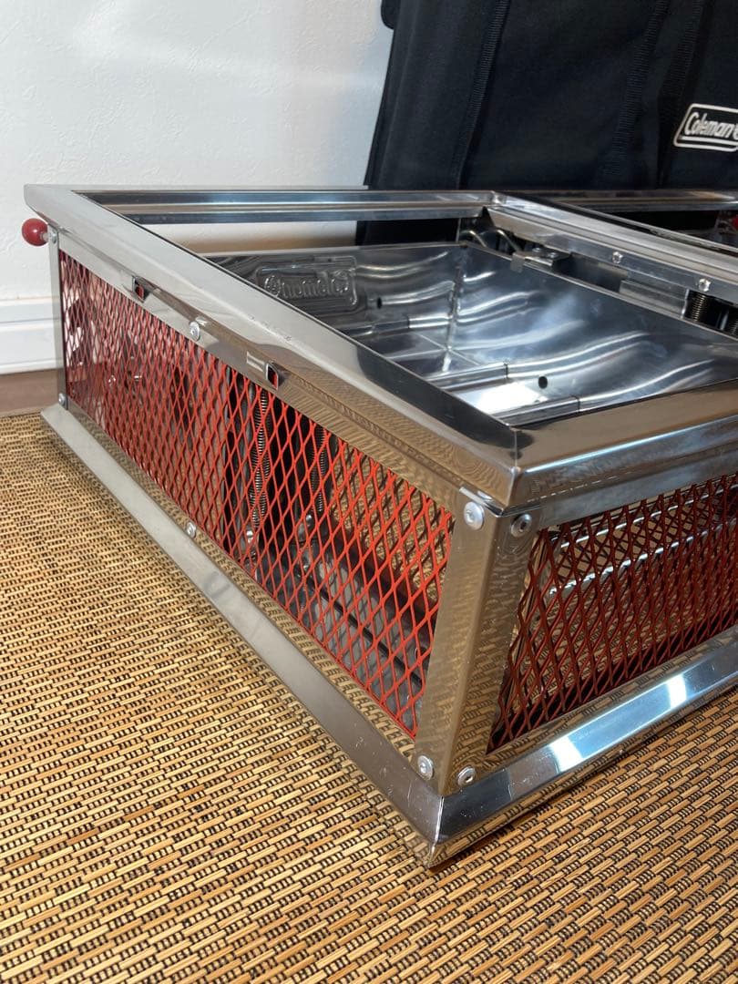 【新品未使用品】Coleman クールスパイダープロ/LX レッド BBQコンロ