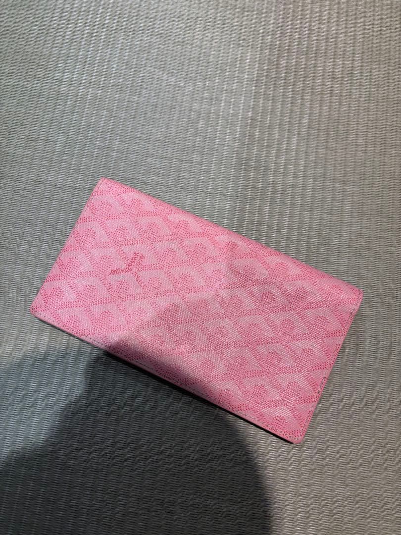 ゴヤール　リシュリュー　ピンク　限定　長財布　レア