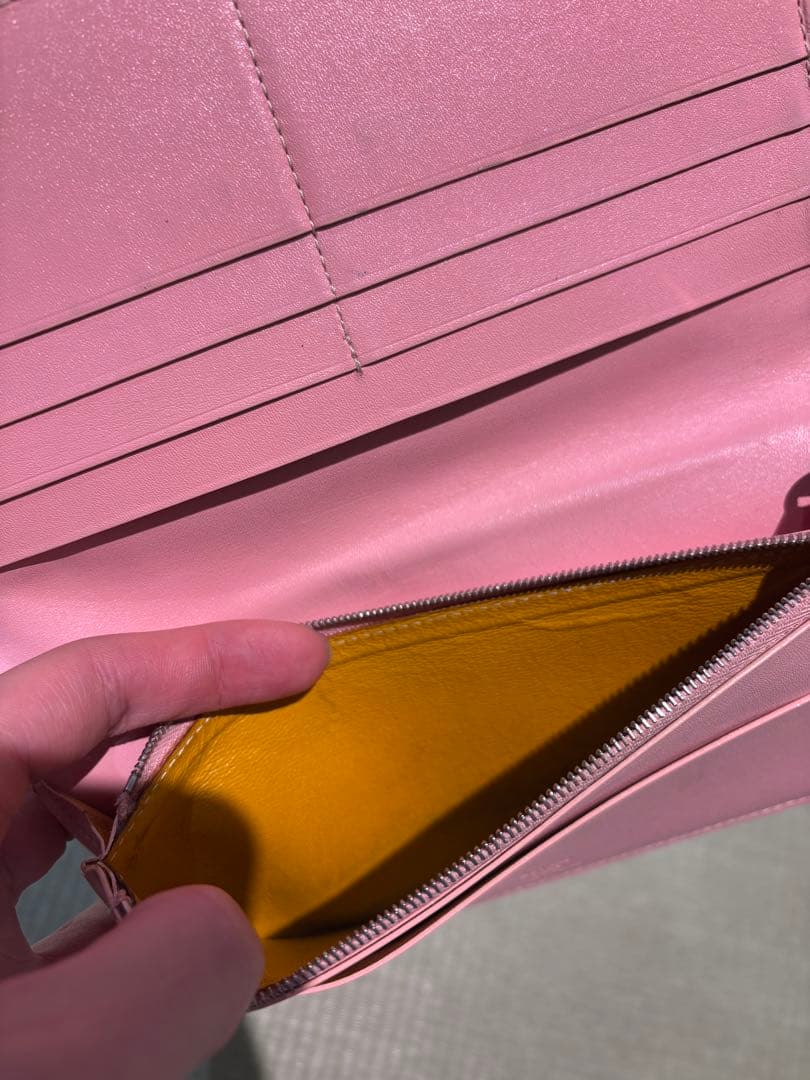 ゴヤール　リシュリュー　ピンク　限定　長財布　レア