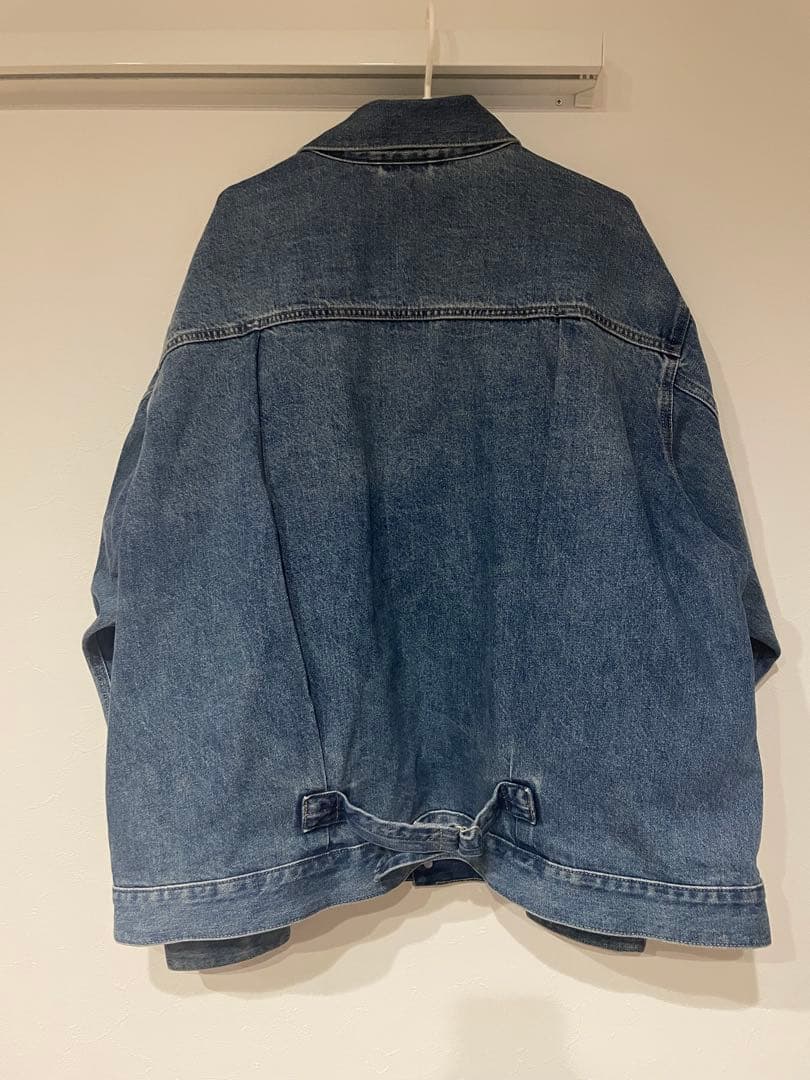 UNIQLO デニムトラッカージャケット3XL 64BLUE