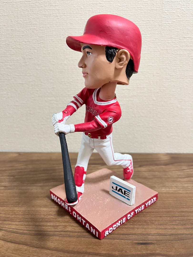 【球場限定】非売品/大谷翔平選手2018ルーキーオブザイヤーボブルヘッド