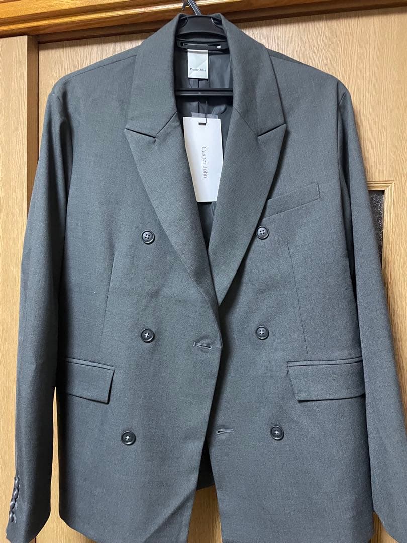 Casper John ウールミックステーラードジャケット/