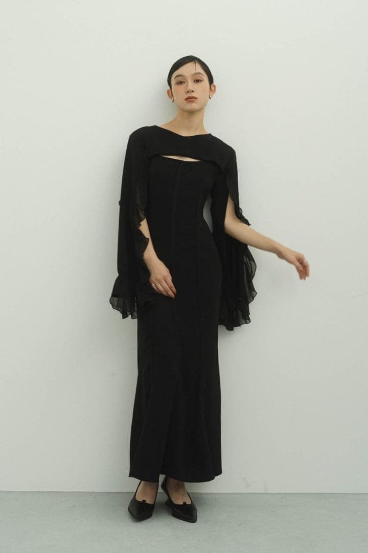 スーツ・フォーマル・ドレス knuth marf frill sleeves one piece