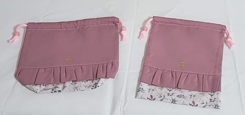 ひろぽん様☆専用67.入園入学セット　パープル ピンクベリーガーデン追加あり