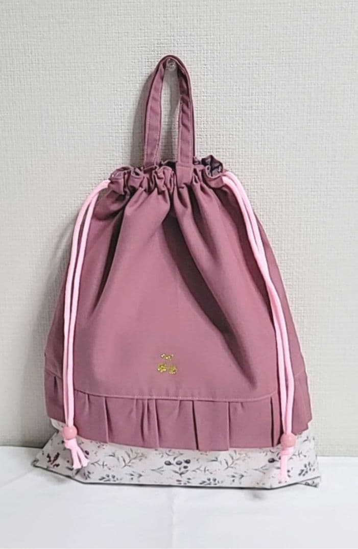 ひろぽん様☆専用67.入園入学セット　パープル ピンクベリーガーデン追加あり