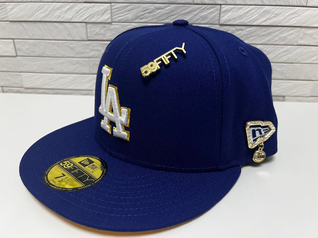 ドジャース 2025 59FIFTY Day 記念フィッテッドキャップ ピンズ付