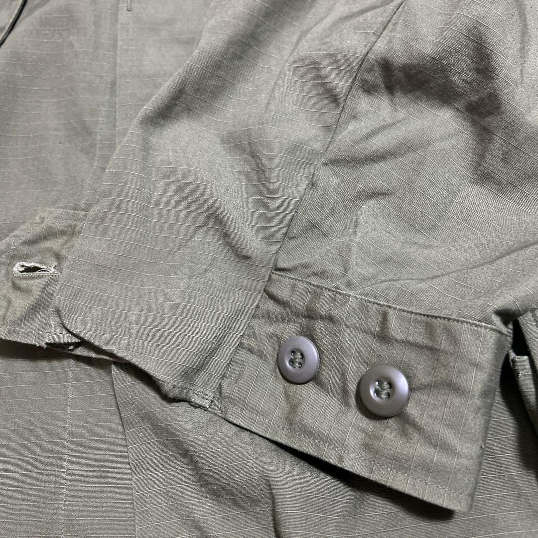 【極美品】70s 米軍実物 ジャングルファティーグ 4th XL-R デッド級