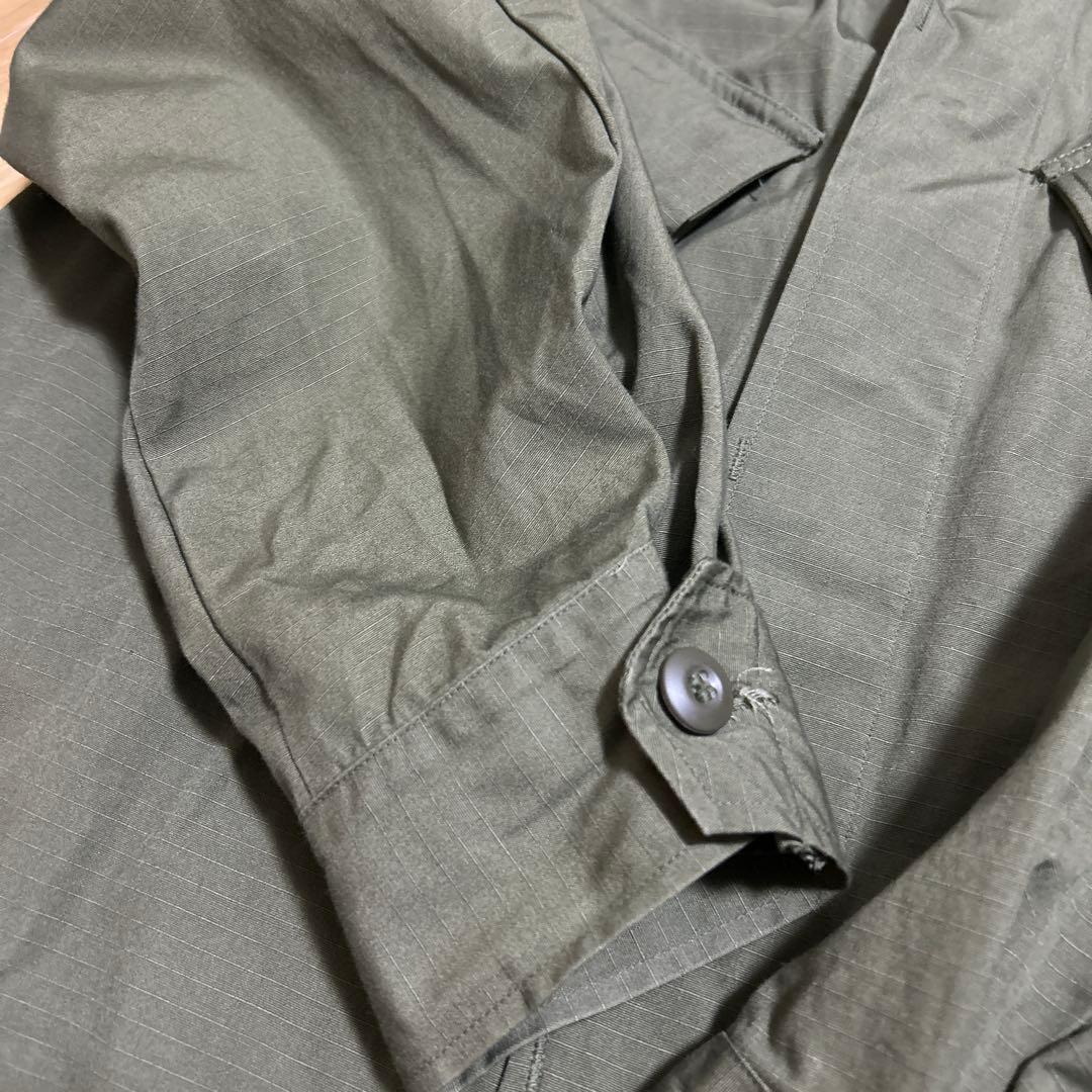 【極美品】70s 米軍実物 ジャングルファティーグ 4th XL-R デッド級