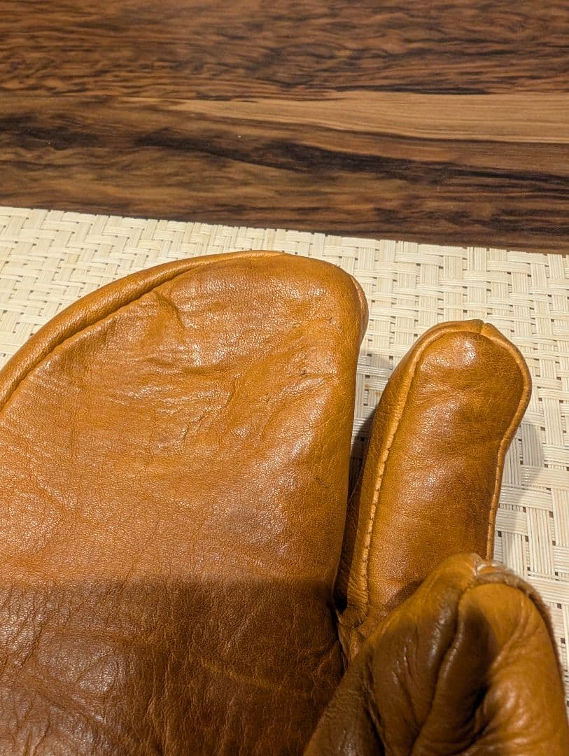 Hestra レザー ミトングローブ　サイズ6